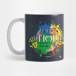 Happy Holi Colorful Mug